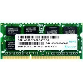 Оперативная память SO-DIMM APACER AS08GGB32CSYBGH  DDR4 8Гб (Новая) – фото