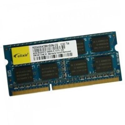 Оперативная память SO-DIMM ELIXIR M2S4G64CB8HB5N-CG DDR3 4Гб – фото