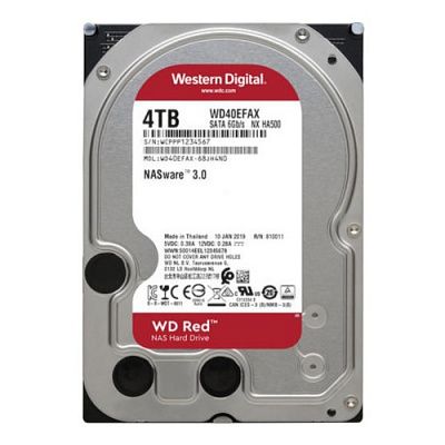 Жесткий диск WD RED WD40EFAX 4Тб (Новый) – фото