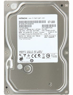 Жесткий диск HITACHI HDP725050GKA360 500Гб – фото