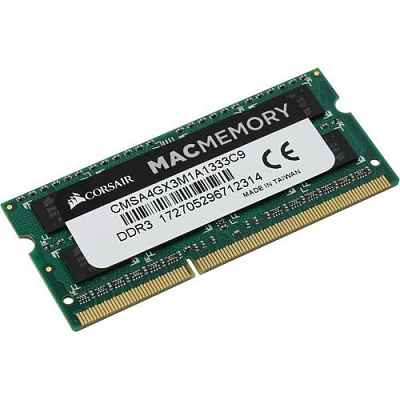 Оперативная память SO-DIMM CORSAIR CMSA4GX3M1A1333C9 DDR3 4Гб – фото