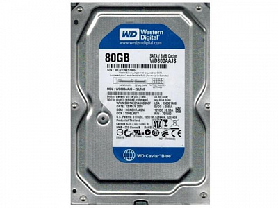 Жесткий диск WD WD800AAJS 80Гб #3 – фото