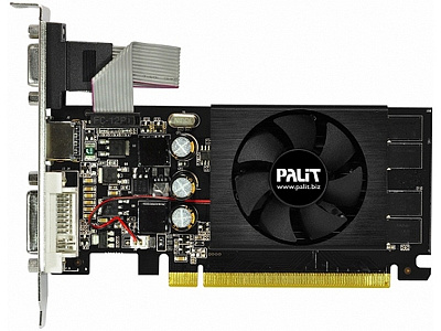 Видеокарта PALIT GEFORCE GT210 1Гб – фото