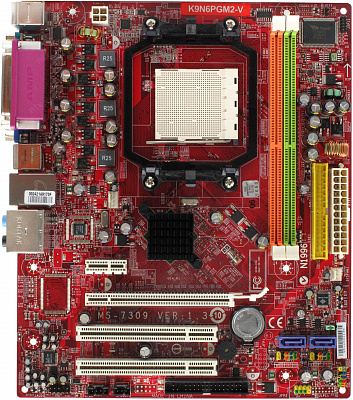 Материнская плата MSI K9N6PGM2-V – фото
