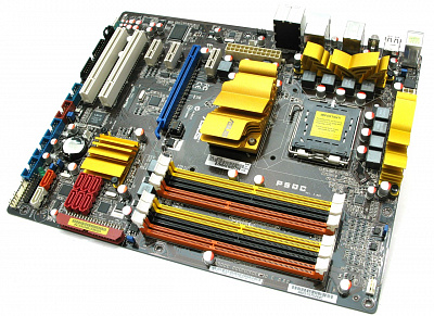 Материнская плата ASUS P5QC – фото