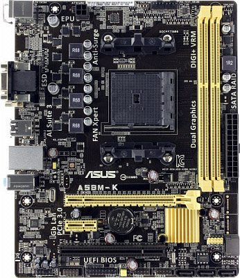 Материнская плата ASUS A58M-E – фото