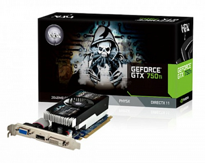 Видеокарта KFA2 GEFORCE GTX750 TI SLIM 2Гб – фото