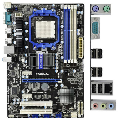 Материнская плата ASROCK 870ICAFE – фото