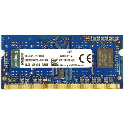 Оперативная память SO-DIMM KINGSTON ACR512X64D3S16C11G DDR3 4Гб – фото