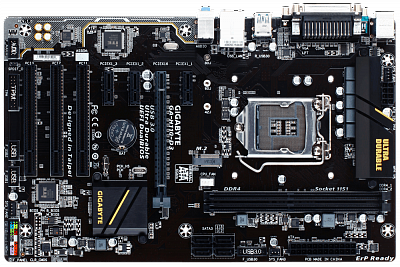 Материнская плата GIGABYTE GA-H110-D3 – фото