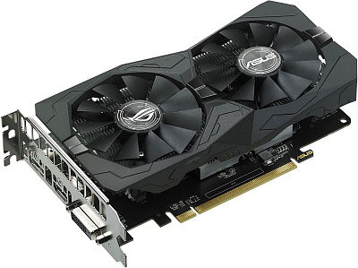 Видеокарта ASUS RADEON RX 560 STRIX EVO OC 4Гб – фото