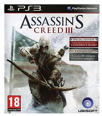 Игра ASSASSIN'S CREED III (PS3) – фото