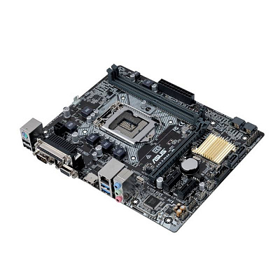 Материнская плата ASUS H110M-D – фото
