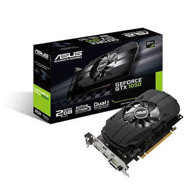 Видеокарта ASUS GEFORCE GTX1050 PHOENIX 2Гб – фото