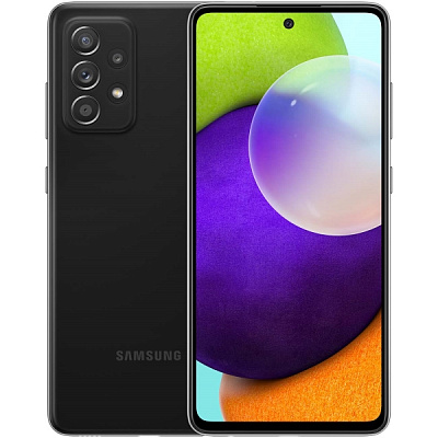 Смартфон SAMSUNG GALAXY A52 SM-A525F/DS BLACK – фото