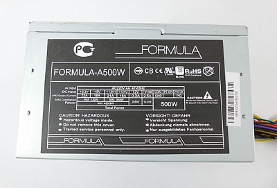 Блок питания FORMULA 500Вт – фото