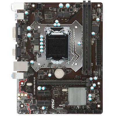 Материнская плата MSI H110M PRO-D PLUS – фото