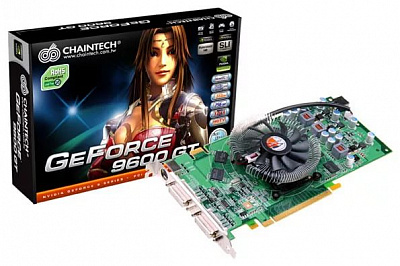 Видеокарта CHAINTECH GEFORCE 9600GT 512Мб – фото