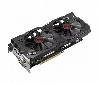 Видеокарта ASUS GEFORCE GTX970 STRIX 4Гб – фото