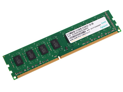 Оперативная память APACER AU04GFA60CAQBGC DDR3 4Гб (Новая) – фото