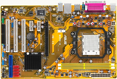 Материнская плата ASUS M2N-X – фото