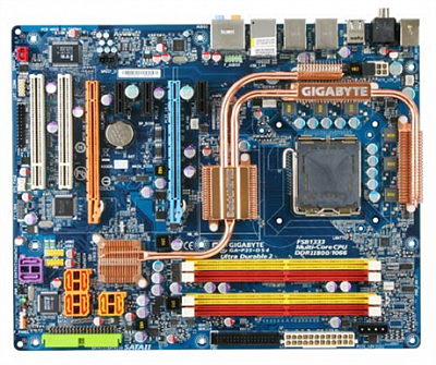 Материнская плата GIGABYTE GA-P35-DS4 – фото