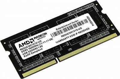 Оперативная память SO-DIMM AMD R534G1601S1S-UO DDR3 4Гб – фото