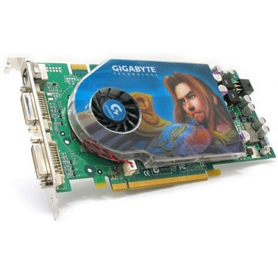 Видеокарта GIGABYTE GEFORCE 7800GT 256Мб – фото