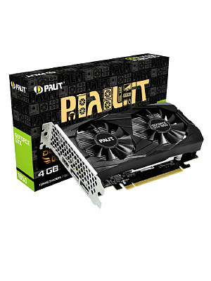 Видеокарта PALIT GEFORCE GTX 1650 DUAL OC 6Гб – фото