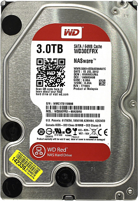 Жесткий диск WD WD30EFRX 3Тб (Новый) – фото