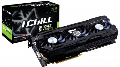 Видеокарта INNO3D GEFORCE GTX1080 TI ICHILL X4 ULTRA 11Гб – фото