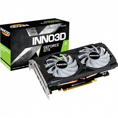 Видеокарта INNO3D GEFORCE GTX1660 TWIN X2 6Гб – фото