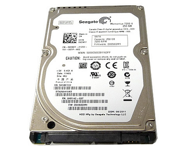 Жесткий диск для ноутбука SEAGATE ST9250410AS 250Гб (Новый) – фото