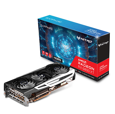 Видеокарта SAPPHIRE RADEON RX 6800 XT NITRO+ 16Гб – фото