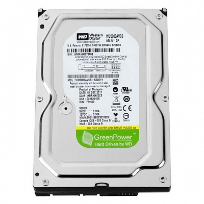 Жесткий диск WD WD5000AVСS 500Гб #1 – фото