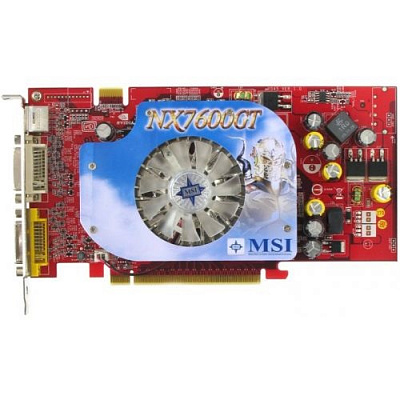 Видеокарта MSI GEFORCE 7600GT 256Мб – фото