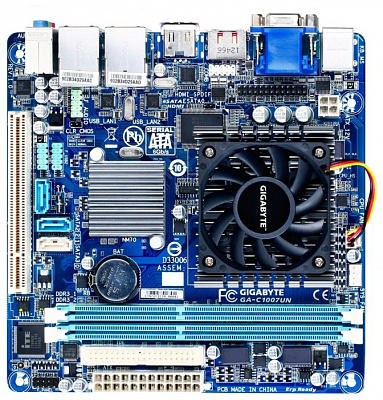 Материнская плата GIGABYTE GA-C1007UN – фото