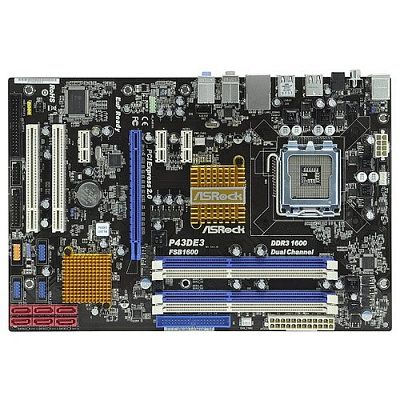 Материнская плата ASROCK P43DE3 – фото