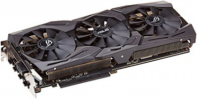 Видеокарта ASUS GEFORCE GTX1060 ROG STRIX 6Гб – фото