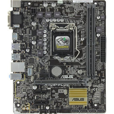 Материнская плата ASUS H110M-PLUS – фото