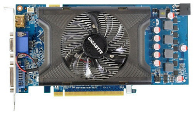 Видеокарта GIGABYTE GEFORCE 9800GT 512Мб – фото