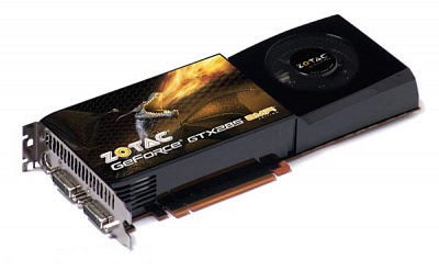 Видеокарта ZOTAC GEFORCE GTX285 1Гб – фото