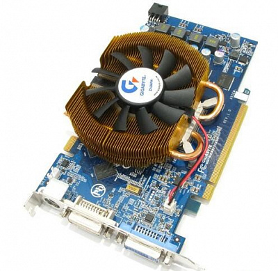Видеокарта GIGABYTE GEFORCE 8800GT 512Мб – фото