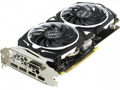 Видеокарта MSI RADEON RX 570 ARMOR OC 4Гб – фото