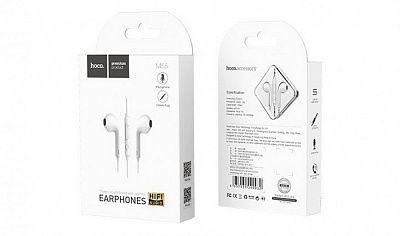 Гарнитура HOCO M55 MEMORY SOUND WHITE (Новая) – фото