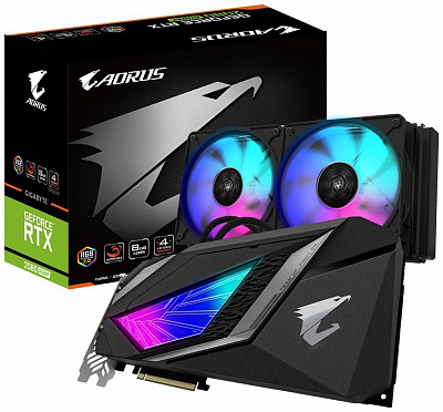 Видеокарта GIGABYTE AORUS GEFORCE RTX 2080 SUPER 8Гб – фото