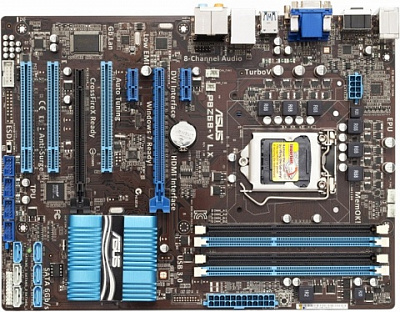 Материнская плата ASUS P8Z68-V LX – фото