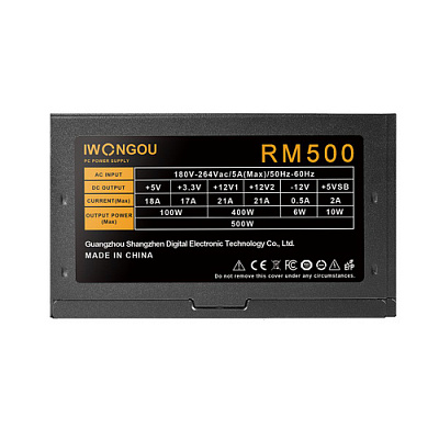 Блок питания IWONGOU RM500 500Вт – фото
