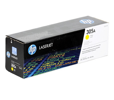 Картридж HP №305A CE412A желтый – фото