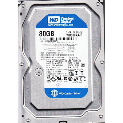 Жесткий диск WD WD800AAJS 80Гб #2 – фото